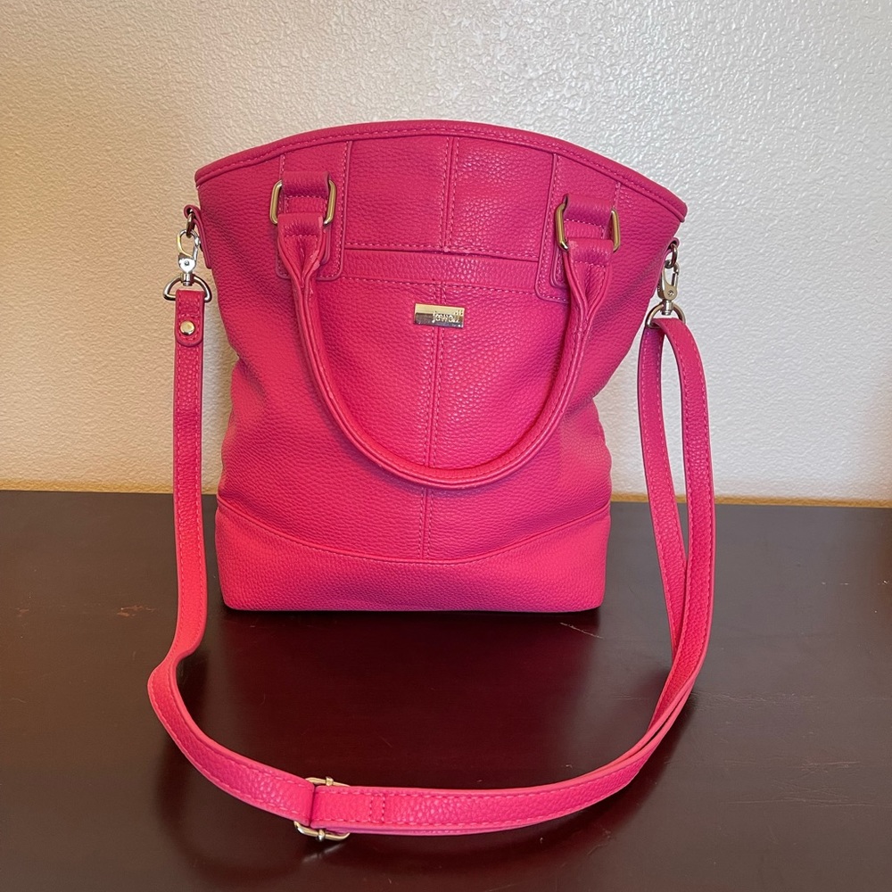 Thirty One hot pink handbag